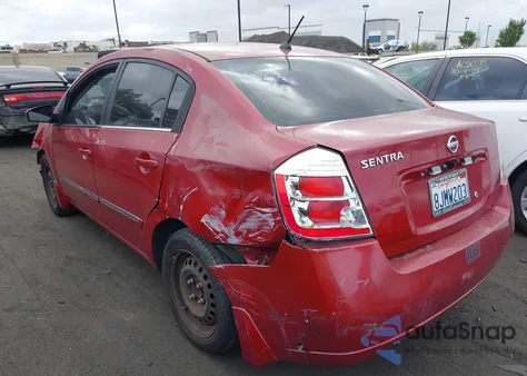 2010 Nissan Sentra 2.0S z USA, uszkodzony, nr VIN 3N1AB6AP8AL716827